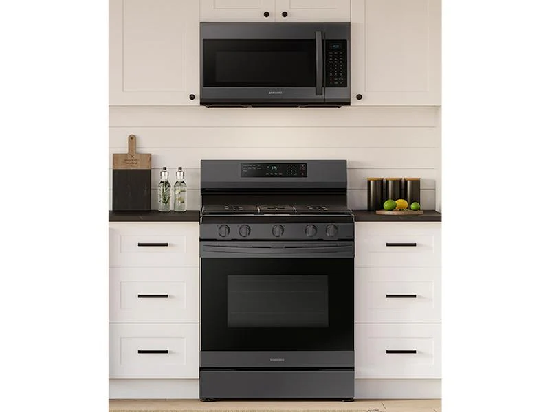 Samsung NX60A6511SG 6.0 cu. ft. Smart Freestanding Gas Range with No-Preheat Air Fry & Convection in Black Stainless Steel - Image 3