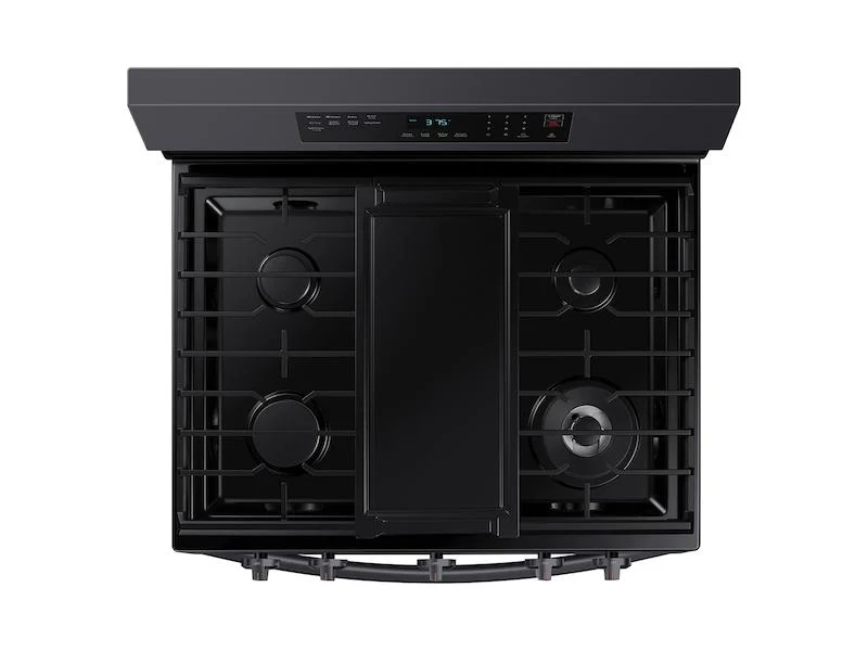 Samsung NX60A6511SG 6.0 cu. ft. Smart Freestanding Gas Range with No-Preheat Air Fry & Convection in Black Stainless Steel - Image 5