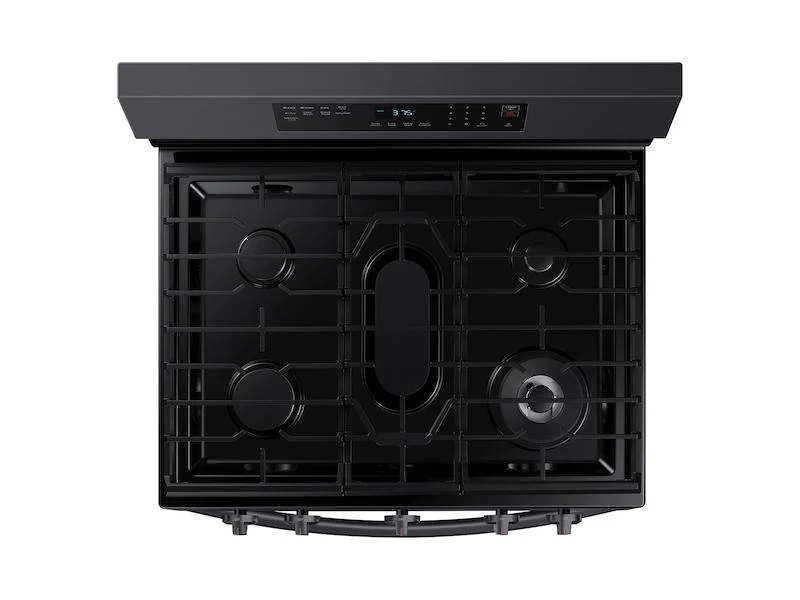 Samsung NX60A6511SG 6.0 cu. ft. Smart Freestanding Gas Range with No-Preheat Air Fry & Convection in Black Stainless Steel - Image 6