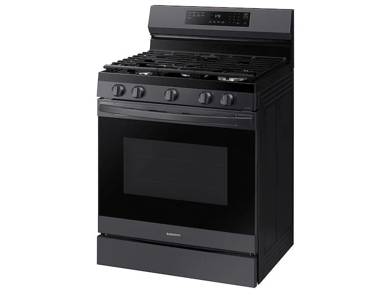Samsung NX60A6511SG 6.0 cu. ft. Smart Freestanding Gas Range with No-Preheat Air Fry & Convection in Black Stainless Steel - Image 9