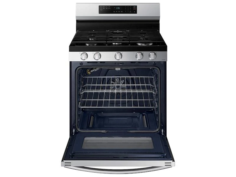 Samsung NX60A6511SS 6.0 cu. ft. Smart Freestanding Gas Range with No-Preheat Air Fry & Convection in Stainless Steel - Image 10