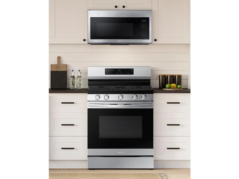 Samsung NX60A6511SS 6.0 cu. ft. Smart Freestanding Gas Range with No-Preheat Air Fry & Convection in Stainless Steel - Image 3