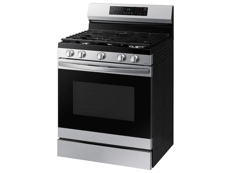 Samsung NX60A6511SS 6.0 cu. ft. Smart Freestanding Gas Range with No-Preheat Air Fry & Convection in Stainless Steel - Image 9