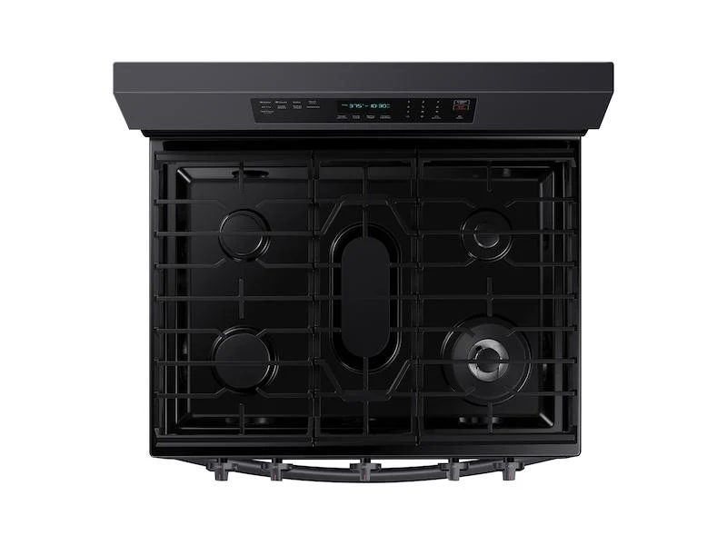Samsung NX60A6711SG 6.0 cu. ft. Smart Freestanding Gas Range with No-Preheat Air Fry and Convection+ in Black Stainless Steel - Image 6