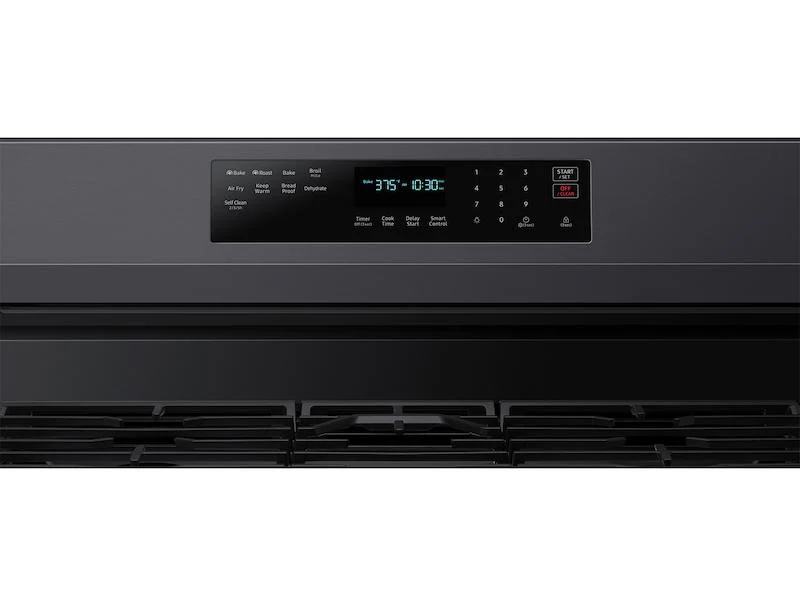 Samsung NX60A6711SG 6.0 cu. ft. Smart Freestanding Gas Range with No-Preheat Air Fry and Convection+ in Black Stainless Steel - Image 7