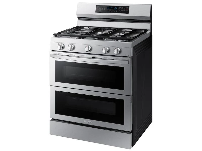 Samsung NX60A6751SS 6.0 cu. ft. Smart Freestanding Gas Range with Flex Duo™, Stainless Cooktop & Air Fry in Stainless Steel - Image 6
