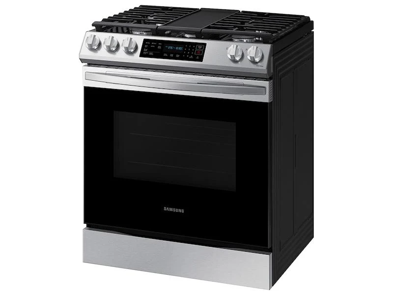 Samsung 6.0 cu. ft. Smart Slide-in Gas Range with Air Fry - Image 8
