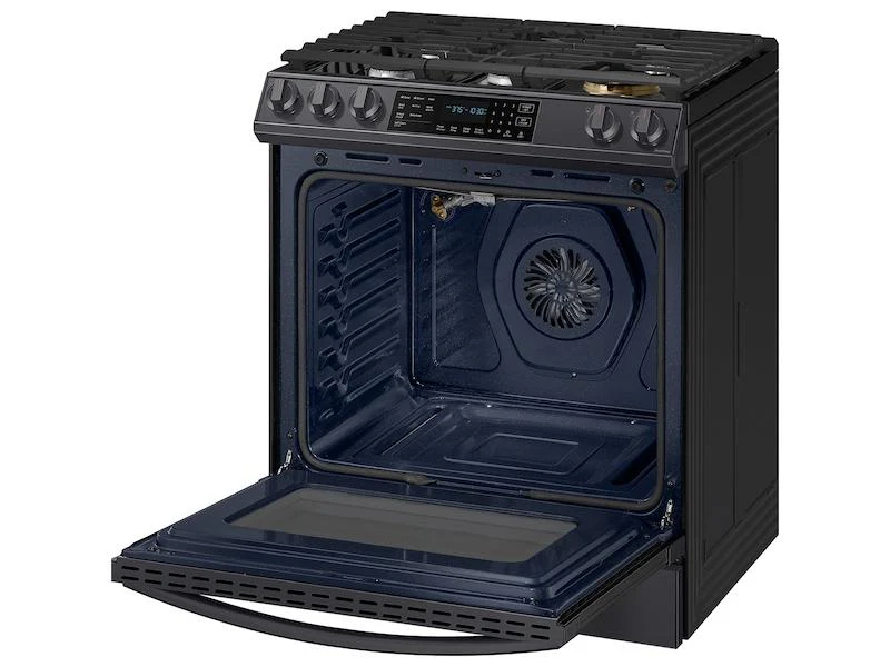 6.0 cu ft. Smart Slide-in Gas Range with Air Fry in Black Stainless Steel - Image 10