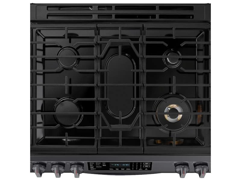 6.0 cu ft. Smart Slide-in Gas Range with Air Fry in Black Stainless Steel - Image 7