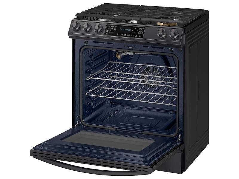6.0 cu ft. Smart Slide-in Gas Range with Air Fry in Black Stainless Steel - Image 9