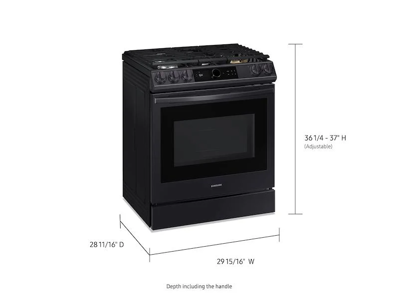 Samsung 6.0 cu ft. Smart Slide-in Gas Range with Smart Dial - Image 2