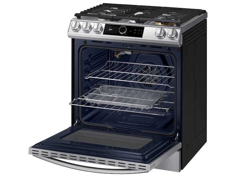 Samsung 6.0 cu ft. Smart Slide-in Gas Range with Smart Dial - Image 10