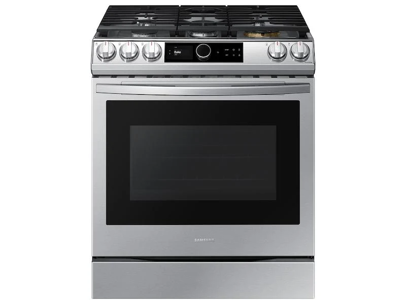Samsung 6.0 cu ft. Smart Slide-in Gas Range with Smart Dial - Image 2