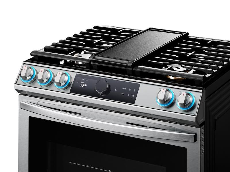 Samsung 6.0 cu ft. Smart Slide-in Gas Range with Smart Dial - Image 6