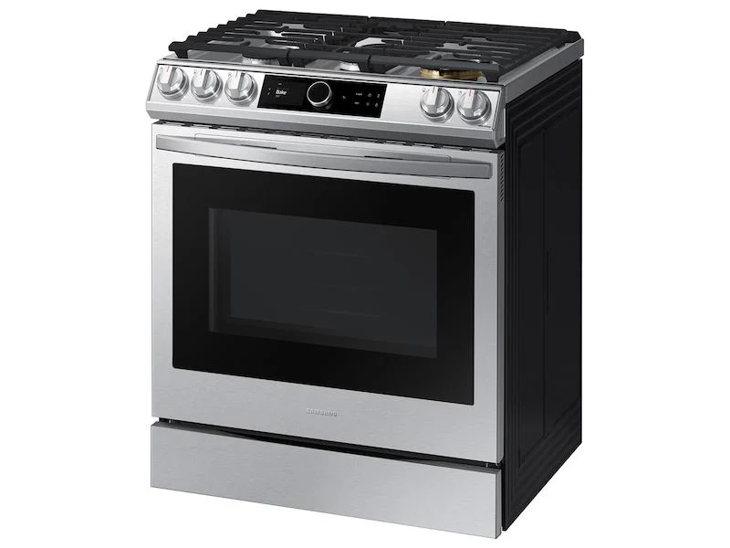 Samsung 6.0 cu ft. Smart Slide-in Gas Range with Smart Dial - Image 9