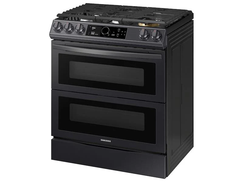 Samsung 6.0 cu ft. Smart Slide-in Gas Range with Flex Duo™, Smart Dial - Image 8