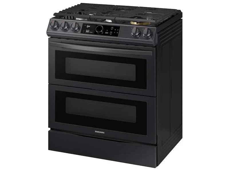 6.3 cu. ft. Flex Duo™ Front Control Slide-in Dual Fuel Range with Smart Dial, Air Fry, and Wi-Fi in Black Stainless Steel - Image 8