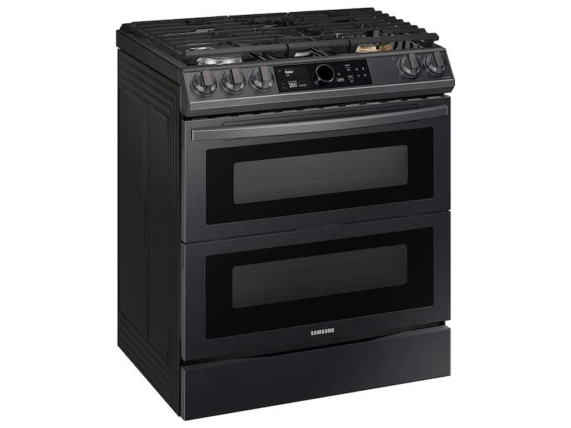 Samsung 6.3 cu. ft. Flex Duo™ Front Control Slide-in Dual Fuel Range with Smart Dial, Air Fry, and Wi-Fi in Black Stainless Steel - Image 11