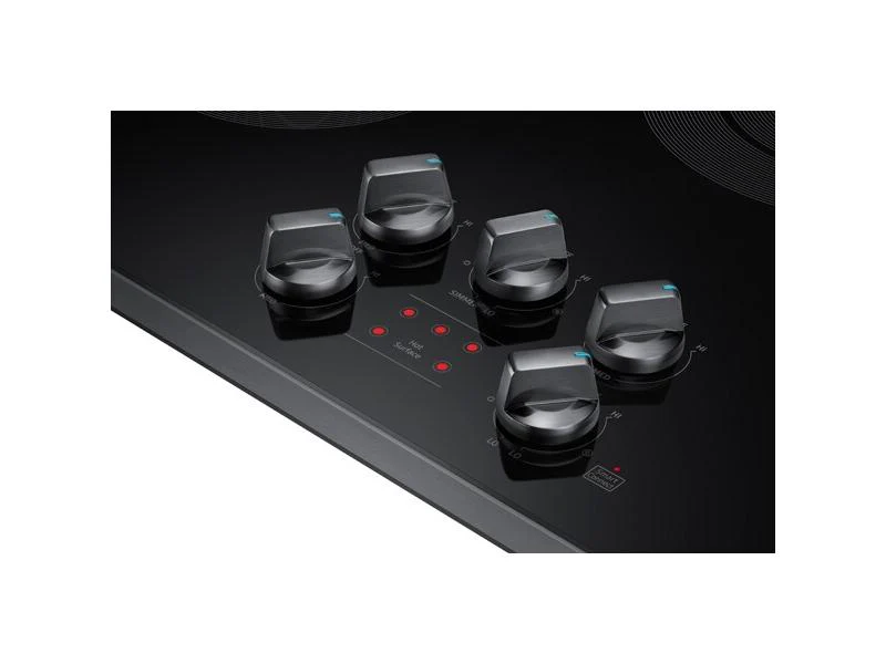 Samsung NZ30K6330RG 30" Smart Electric Cooktop in Black Stainless Steel - Image 4
