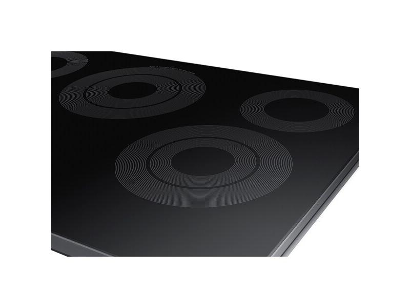 Samsung NZ30K6330RG 30" Smart Electric Cooktop in Black Stainless Steel - Image 5