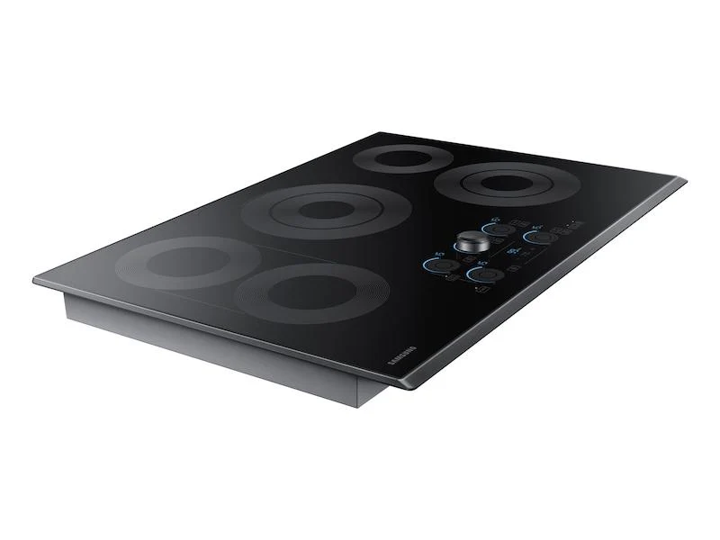 Samsung NZ30K7570RG 30" Smart Electric Cooktop with Sync Elements in Black Stainless Steel - Image 5