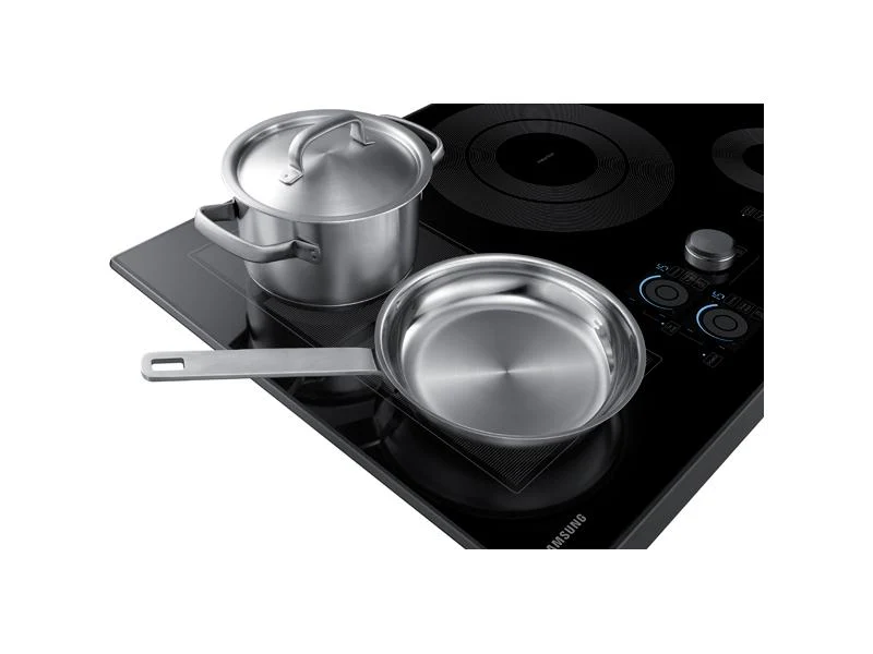 30" Smart Induction Cooktop in Black Stainless Steel - Image 6