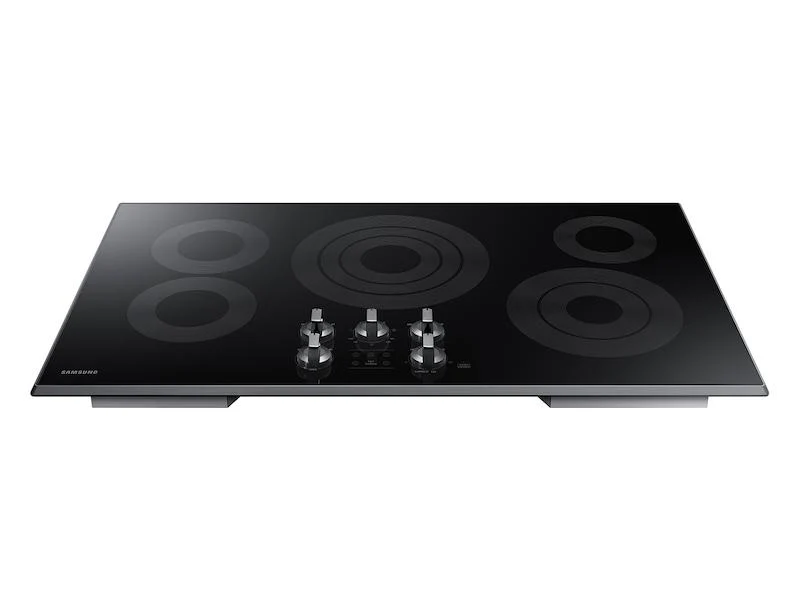 Samsung NZ36K6430RG 36" Smart Electric Cooktop in Black Stainless Steel - Image 7