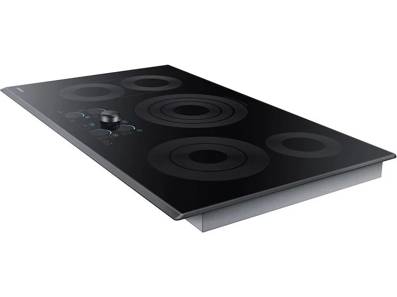 Samsung NZ36K7570RG 36" Smart Electric Cooktop with Sync Elements in Black Stainless Steel - Image 3