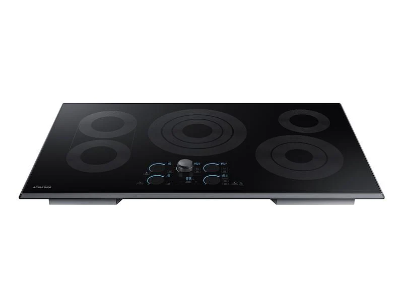 Samsung NZ36K7570RG 36" Smart Electric Cooktop with Sync Elements in Black Stainless Steel - Image 6