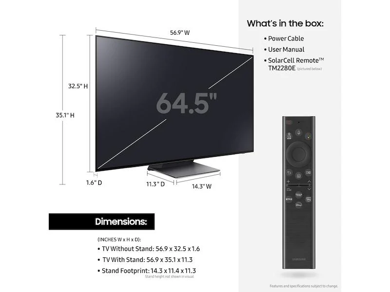 65" Class S95B OLED 4K Smart TV (2022) - Image 5