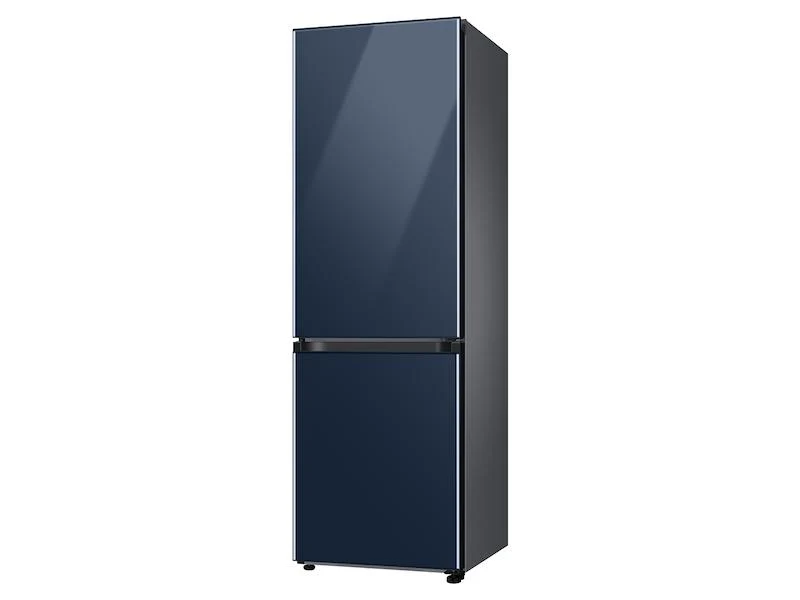 12.0 cu. Ft. Bespoke Bottom Freezer Refrigerator with Flexible Design in Navy Glass - Image 4