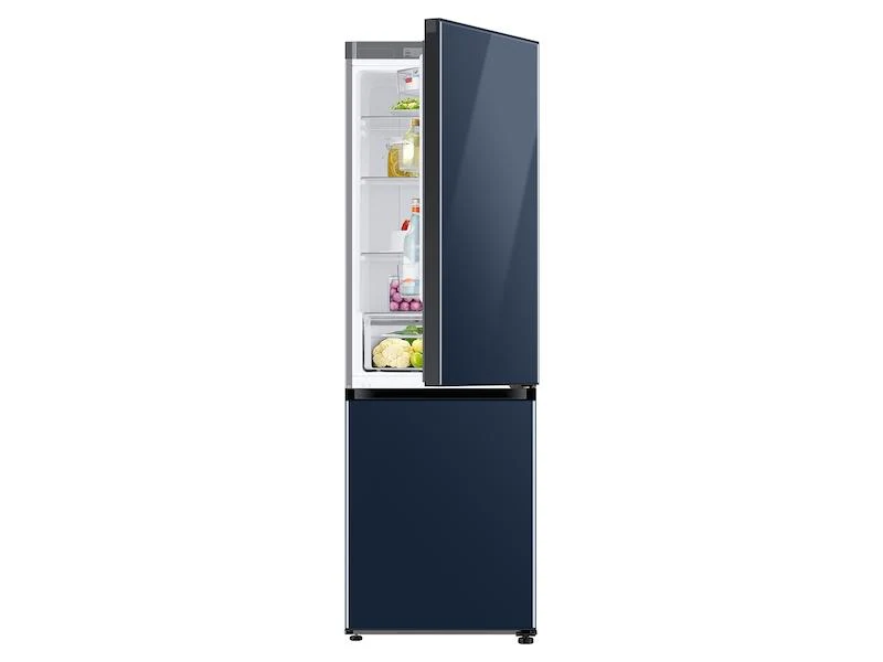 12.0 cu. Ft. Bespoke Bottom Freezer Refrigerator with Flexible Design in Navy Glass - Image 7