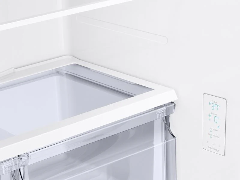 Samsung RF18A5101S9 18 cu. ft. Smart Counter Depth 3-Door French Door Refrigerator in Stainless Look - Image 10