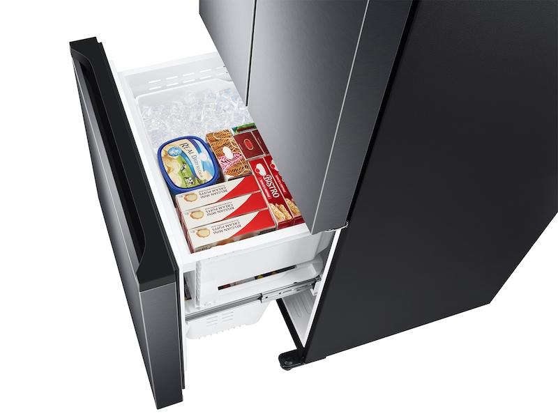 Samsung RF18A5101SG 18 cu. ft. Smart Counter Depth 3-Door French Door Refrigerator in Black Stainless Steel - Image 7