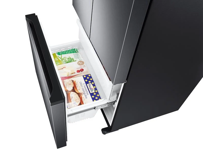 Samsung RF18A5101SG 18 cu. ft. Smart Counter Depth 3-Door French Door Refrigerator in Black Stainless Steel - Image 8