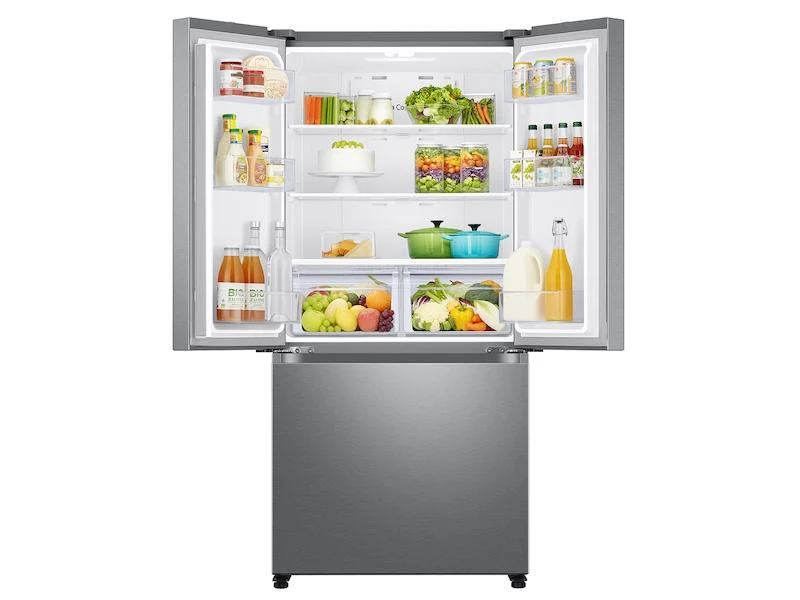 Samsung RF18A5101SR 18 cu. ft. Smart Counter Depth 3-Door French Door Refrigerator in Stainless Steel - Image 5