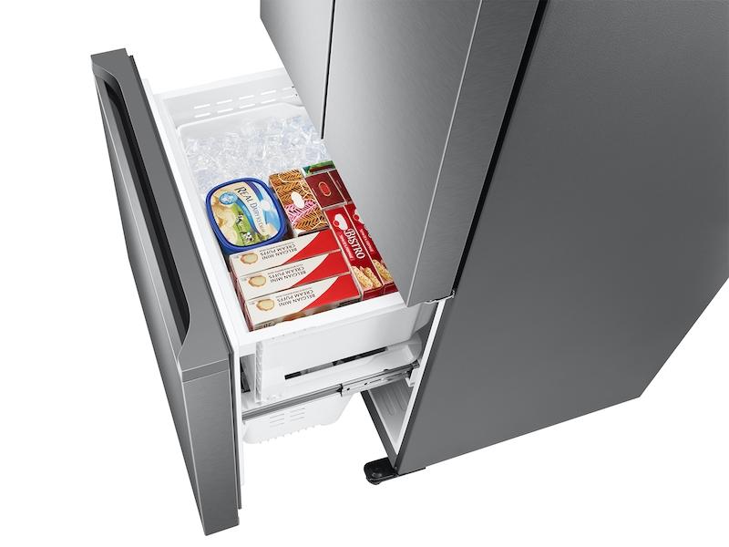 Samsung RF18A5101SR 18 cu. ft. Smart Counter Depth 3-Door French Door Refrigerator in Stainless Steel - Image 7