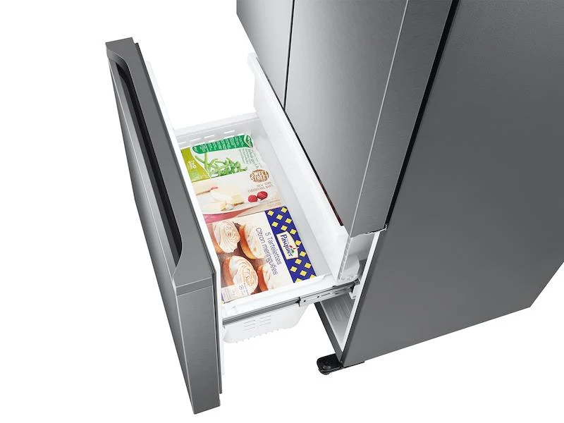 Samsung RF18A5101SR 18 cu. ft. Smart Counter Depth 3-Door French Door Refrigerator in Stainless Steel - Image 8