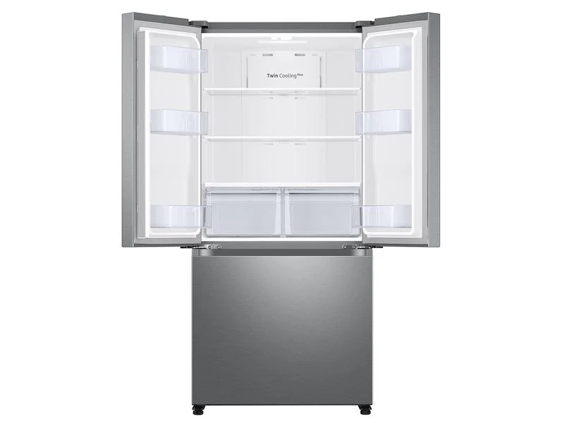 Samsung RF20A5101SR 19.5 cu. ft. Smart 3-Door French Door Refrigerator in Stainless Steel - Image 4