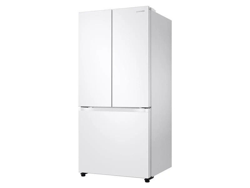 Samsung 19.5 cu. ft. Smart 3-Door French Door Refrigerator in White - Image 3