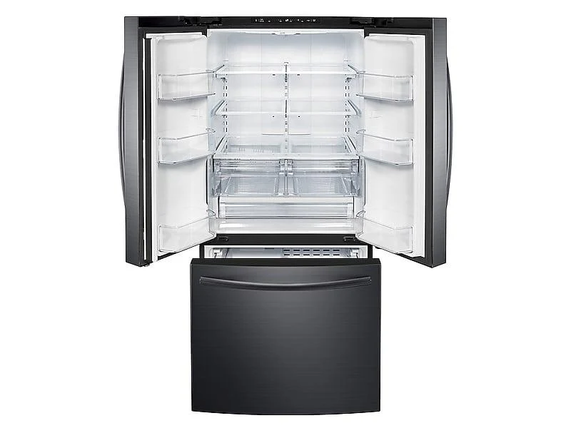 Samsung 22 cu. ft. French Door Refrigerator in Black Stainless Steel - Image 2