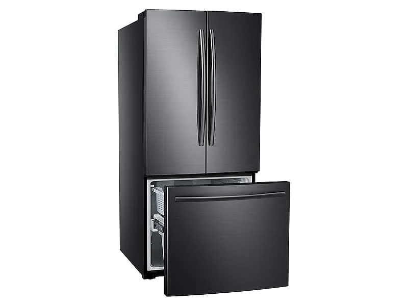 Samsung 22 cu. ft. French Door Refrigerator in Black Stainless Steel - Image 5