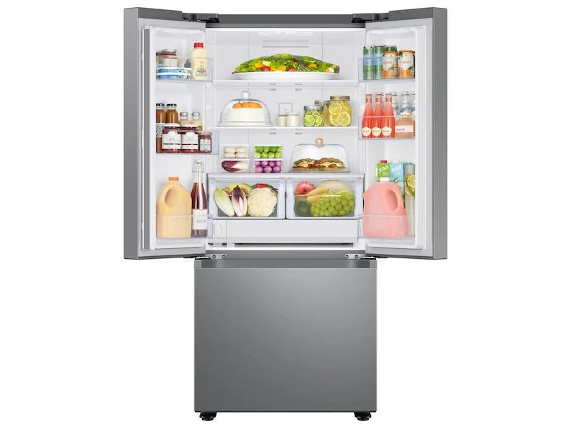 Samsung RF22A4221SR 22 cu. ft. Smart 3-Door French Door Refrigerator with External Water Dispenser in Fingerprint Resistant Stainless Steel - Image 5