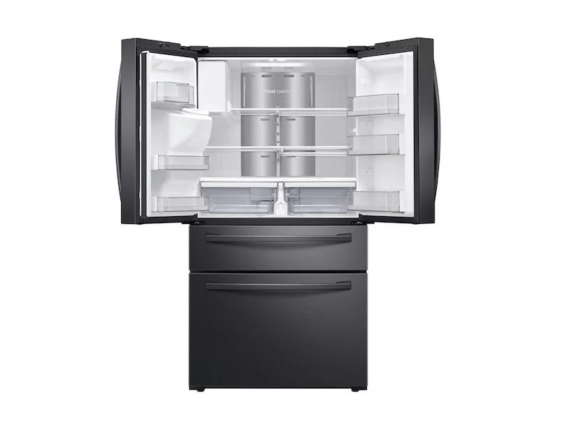 22 cu. ft. 4-Door French Door, Counter Depth Refrigerator with 21.5" Touch Screen Family Hub™ in Black Stainless Steel - Image 9