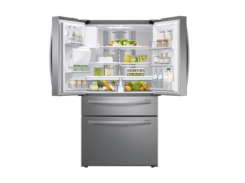 22 cu. ft. 4-Door French Door, Counter Depth Refrigerator with 21.5" Touch Screen Family Hub™ in Stainless Steel - Image 3
