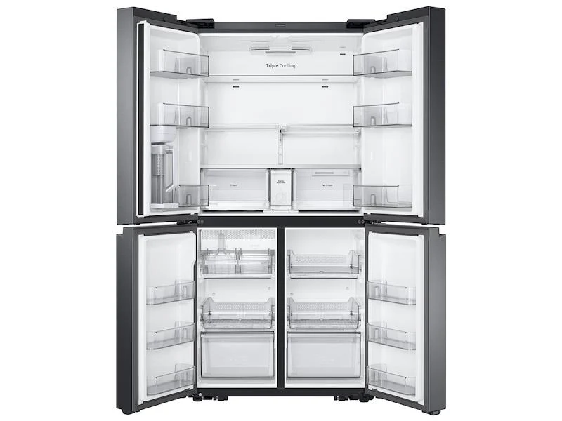 Samsung 23 cu. ft. Smart Counter Depth 4-Door Flex™ refrigerator with AutoFill Water Pitcher and Dual Ice Maker in Black Stainless Steel - Image 3