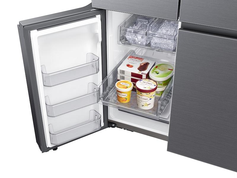 Samsung 23 cu. ft. Smart Counter Depth 4-Door Flex™ refrigerator with AutoFill Water Pitcher and Dual Ice Maker in Black Stainless Steel - Image 6
