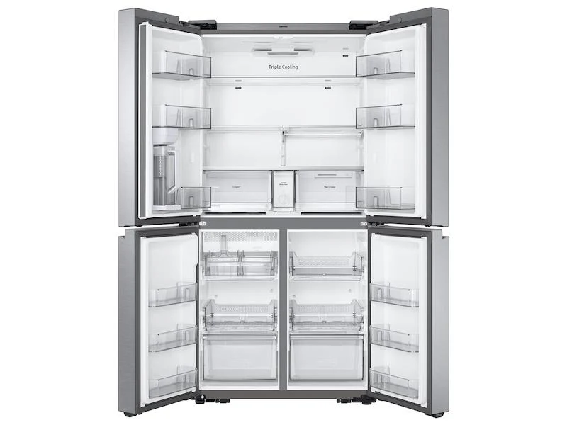 23 cu. ft. Smart Counter Depth 4-Door Flex™ refrigerator with AutoFill Water Pitcher and Dual Ice Maker in Stainless Steel - Image 3