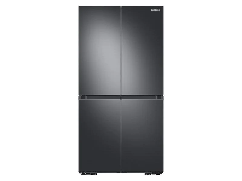 23 cu. ft. Smart Counter Depth 4-Door Flex™ Refrigerator with Beverage Center and Dual Ice Maker in Black Stainless Steel - Image 3