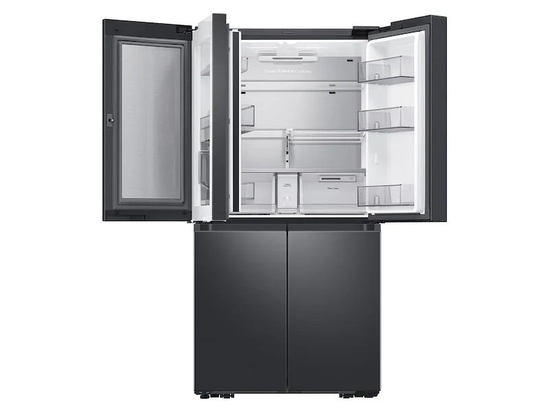 23 cu. ft. Smart Counter Depth 4-Door Flex™ Refrigerator with Beverage Center and Dual Ice Maker in Black Stainless Steel - Image 6